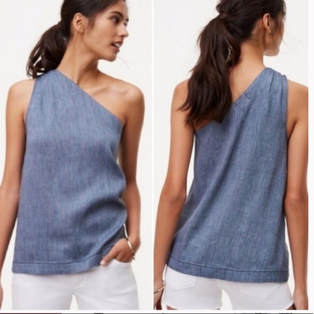 Loft one shoulder tank